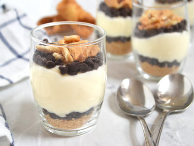 Golden Cannoli Shells Co handmade cannoli shells for sale, catering, cannoli dessert ideas, cannoli parfaits, cannoli chip desserts