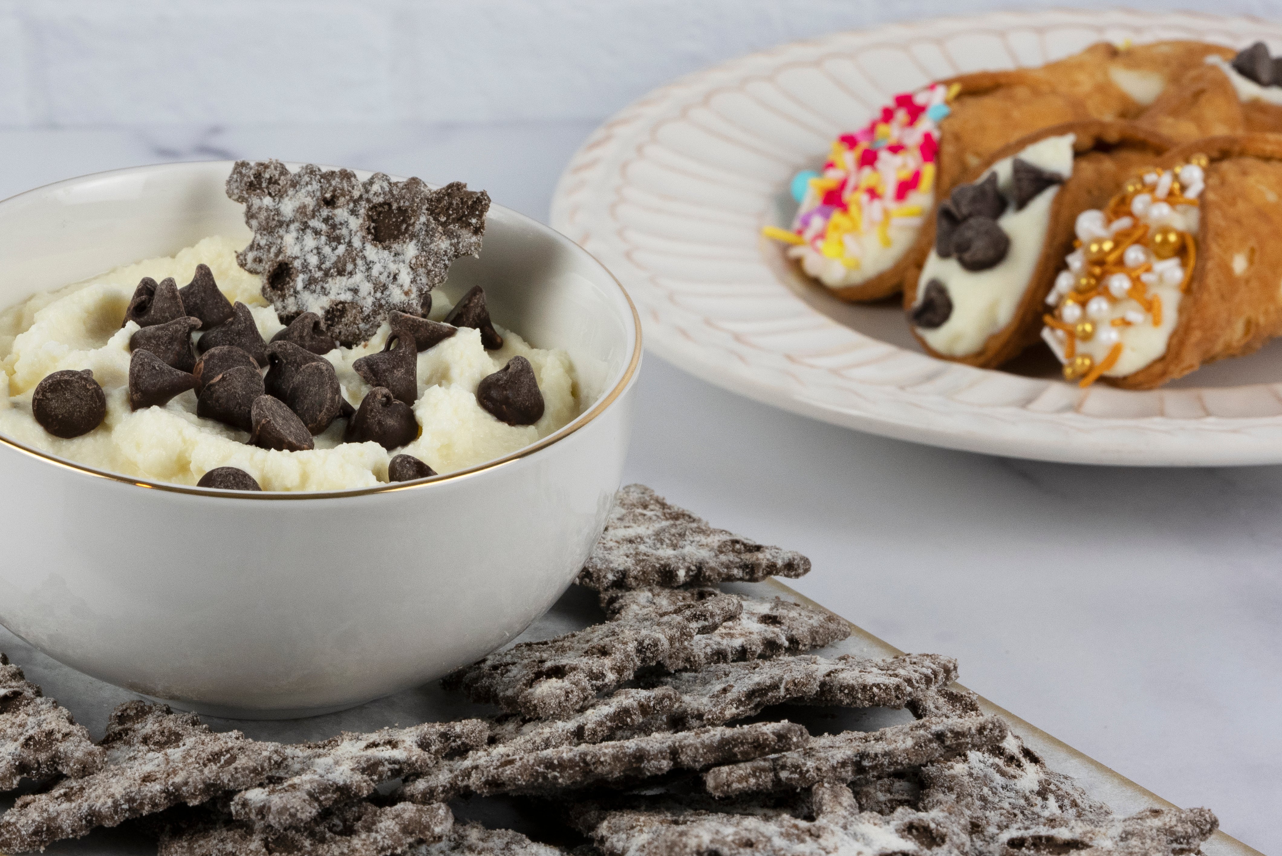 CREAMCUOIOLAVOクリームカンパニーキャンバスレザーショルダーバッグ Homemade Cannoli Cream Filling \u2013 Golden Cannoli Shells Company