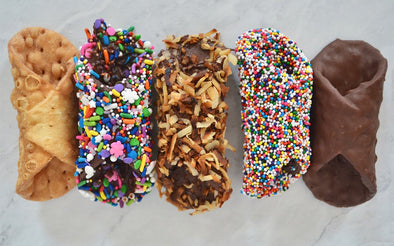 Party Time! How to decorate cannoli shells